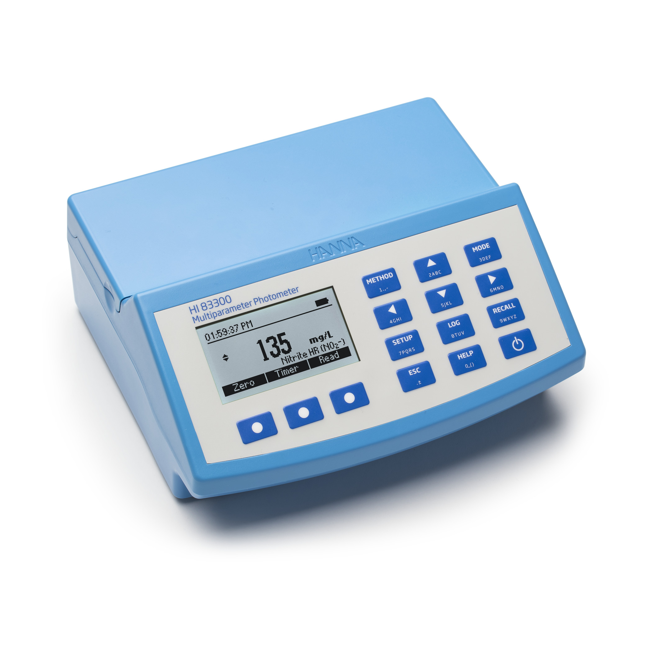 0.00 to 5.00 mg/L Range Hanna Instruments Free and Total Chlorine Photometer 