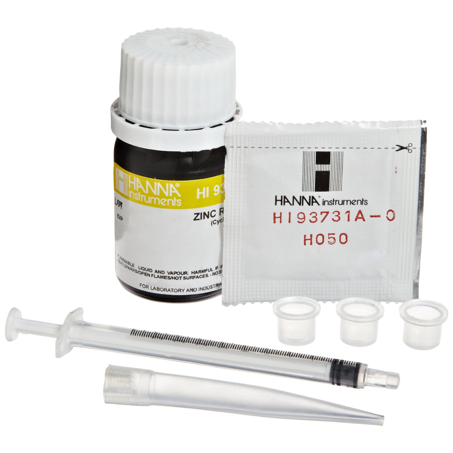 HI9373101 Zinc Reagents 100 Tests Hanna Instruments (Thailand)